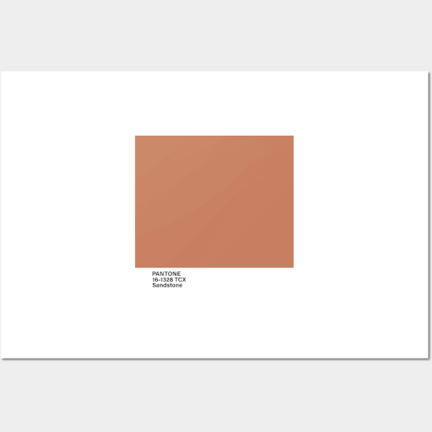 pantone 16-1328 TCX Sandstone Wall Art by princessmi-com